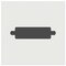 Rolling Pin Solid Baking Wall Cookie DIY Craft Reusable Stencil